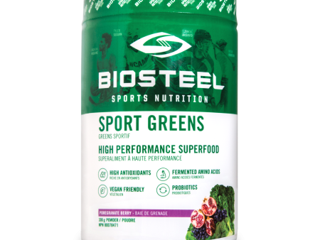 Biosteel - Sports Greens Pomegranate Berry (306g) Supply