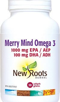 NR- Merry Mind Omega 3 1000mg (30 Soft Gels) Fashion