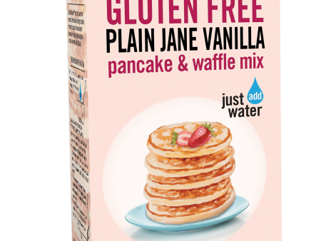 Gluten-Free Plain Jane Vanilla Pancake & Waffle Mix (454g) Hot on Sale