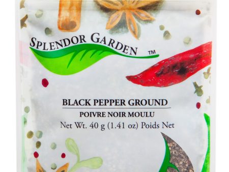 Splendor Garden Pepper Ground Black (40g) Online