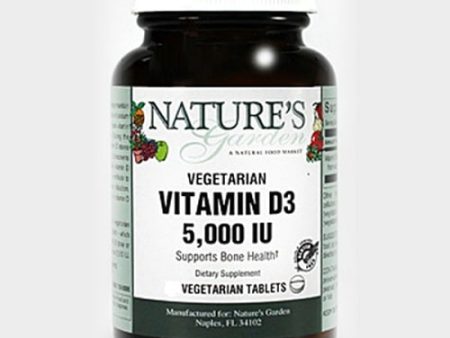 Vitamin D3 5,000 IU  120 Vegeterian Mini Tablets Online now